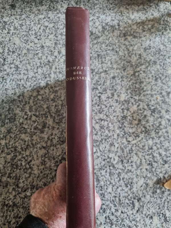 HOMERUS DIE ODUSSEIA  uit die oospronklike Grieks vetaal deur J P J VAN RENSBURG 1963