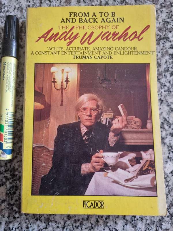 THE PHILOSOPHY of ANDY WARHOL From A  to B and Back Again ( artist )