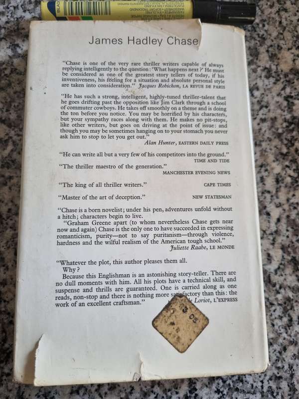 JAMES HADLEY CHASE SO WHAT HAPPENS TO ME ? Hardcover First Published in Great Britain 1974