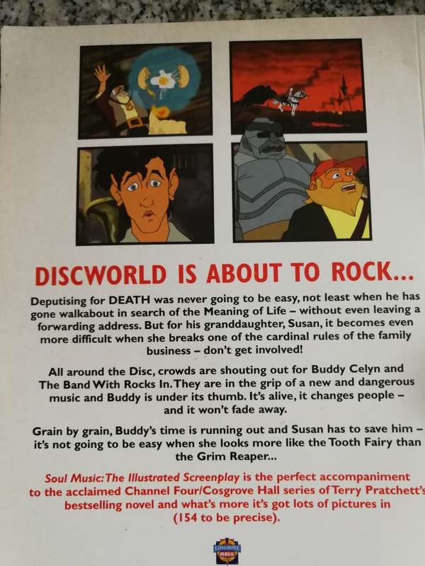 Terry Pratchett's Discworld Soul Music Illustrated Screenplay by Pratchett