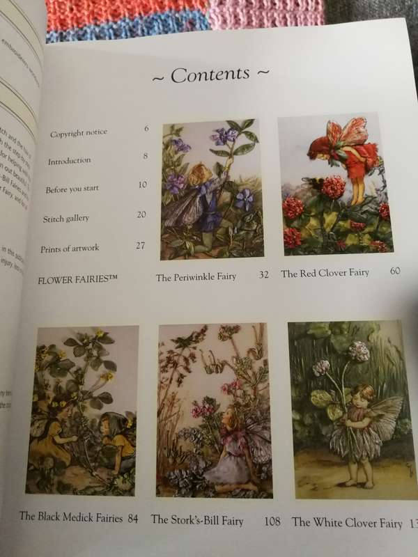 FLOWER FAIRIES in ribbon embroidery & stumpwork By and SIGNED BY DI  van NIEKERK