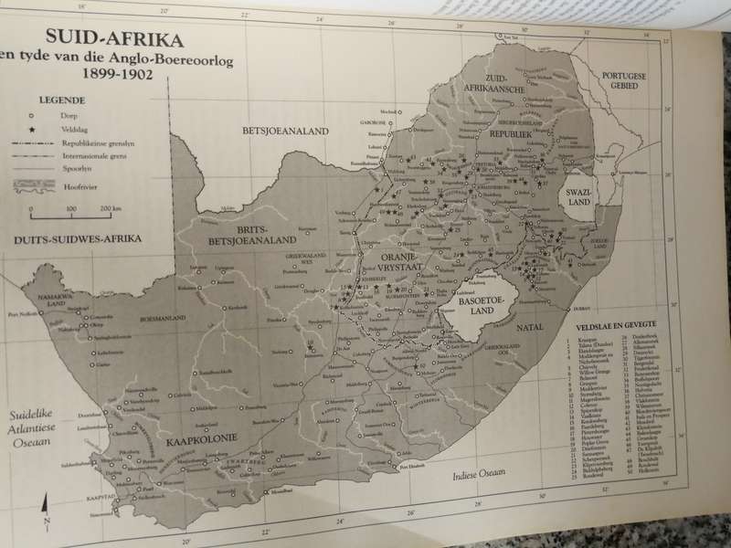 OORLOG -BEELD NUUSBLAD OOR DIE STRYD TUSSEN BOER EN BRIT JACKIE GROBLER  Boeroorlog Afrikaans