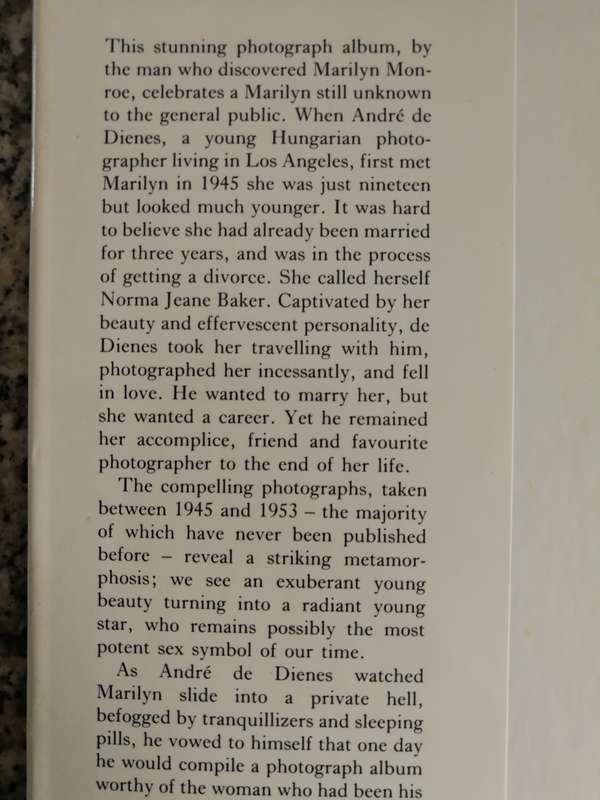Marilyn Monroe: The Private Album of Andre' de Dienes
