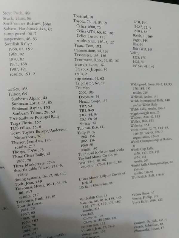 THE GUINNESS BOOK OF RALLYING JOHN DAVENPORT (  rally motorsport motor racing )