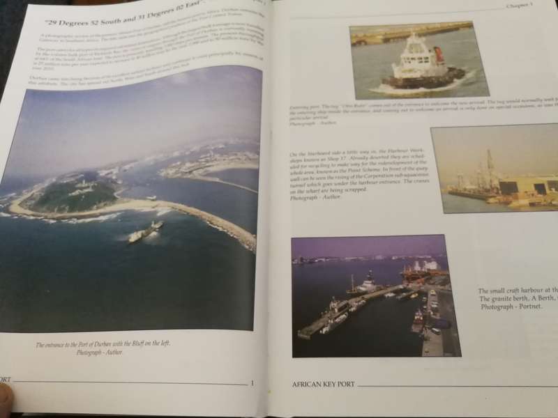 SIGNED AFRICAN KEYPORT STORY OF THE PORT OF DURBAN  by CAPTAIN TONY PEARSON SIGNED ( harbour )