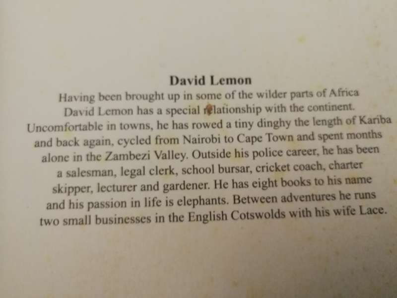 NEVER QUITE A SOLDIER A Rhodesian Policeman's War 1971 - 1982 DAVID LEMON Rhodesia A  reading copy