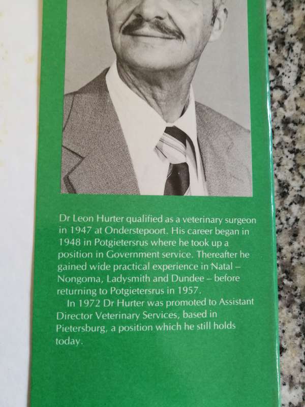 VETERINARY SCIENCE FOR THE PRACTICAL FARMER L R HURTER  Livestock farming