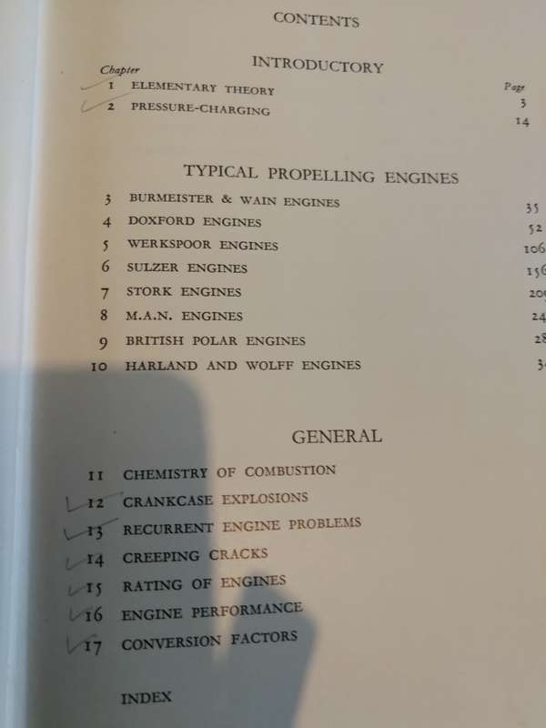 MARINE DIESEL ENGINES C C POUNDER Third Edition 1965 Engineering  ships