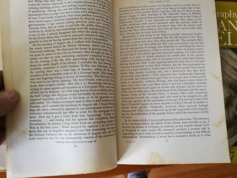 Bertrand Russell Autobiography 3 Volume Softcover Set
