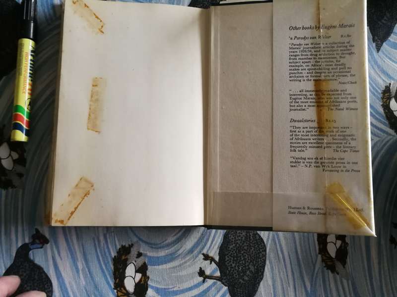 THE SOUL OF THE APE EUGENE MARAIS Introduction Robert ARDREY Human & Rousseau 1969