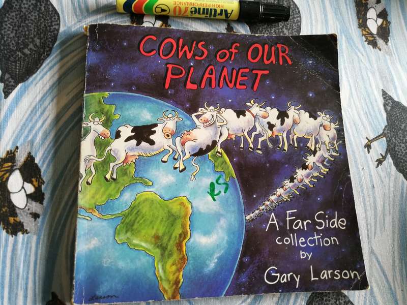 COWS OF OUR PLANET A FAR SIDE COLLECTION  BY GARY LARSON ( Far Side Gallery Comics )