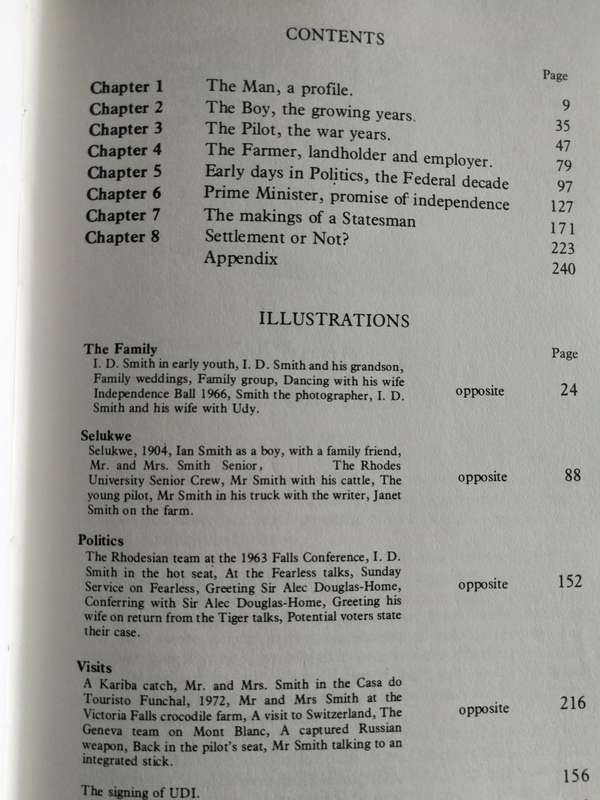THE QUIET MAN A Biography of Ian Douglas Smith Prime Minister of Rhodesia PHILLIPPA BERLYN