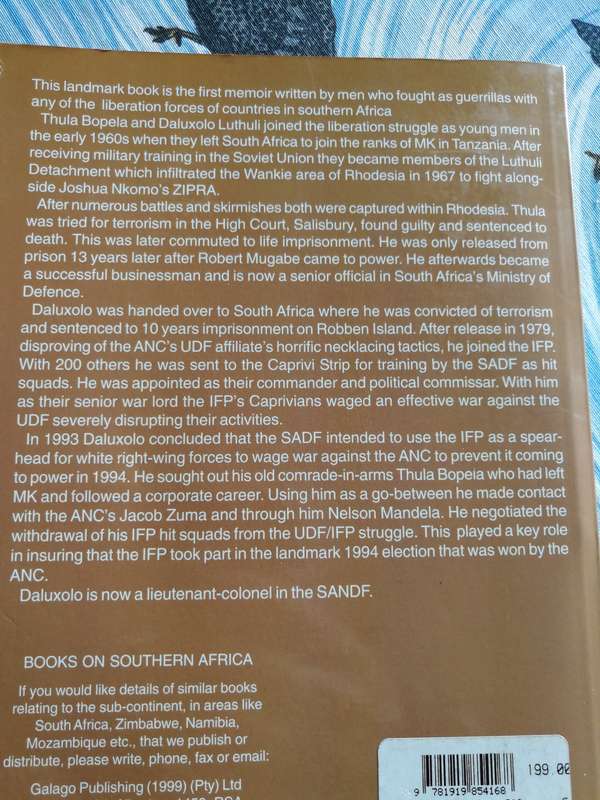 UMKHONTO we Sizwe Fighting for a Divided People THULA BOPELA DALUXOLO LUTHULI Liberation Struggle
