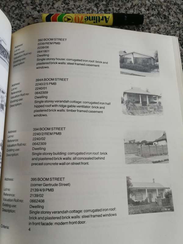 THE BUILDINGS OF PIETERMARITZBURG VOLUME 1 Editor  BRIAN BASSETT