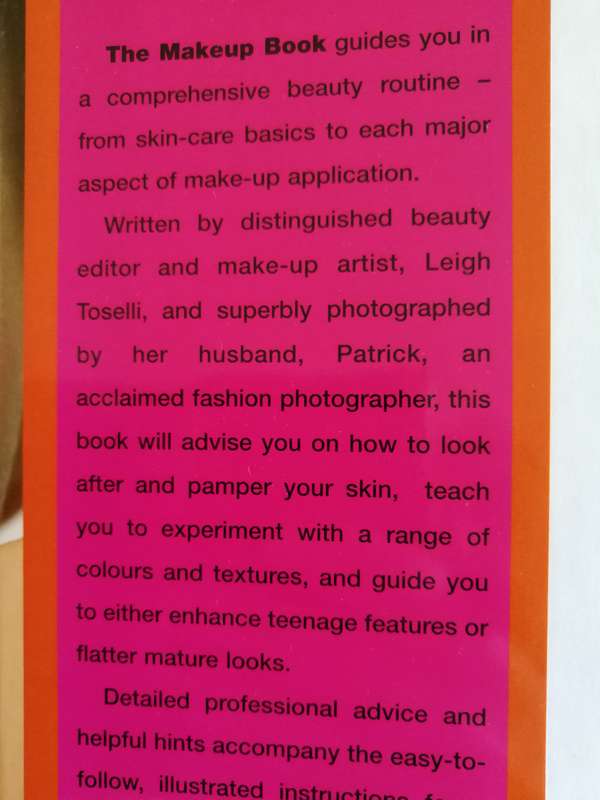 THE MAKEUP BOOK LEIGH TOSELLI (  make up cosmetics beauty  )
