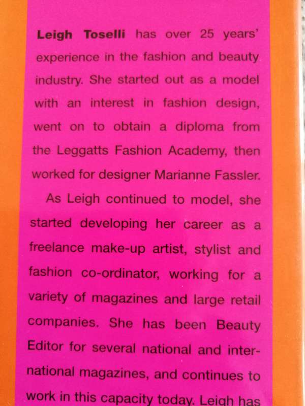 THE MAKEUP BOOK LEIGH TOSELLI (  make up cosmetics beauty  )