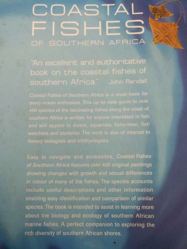 COASTAL FISHES OF SOUTHERN AFRICA PHIL and ELAINE HEEMSTRA  (Seawater Fish species marine  )