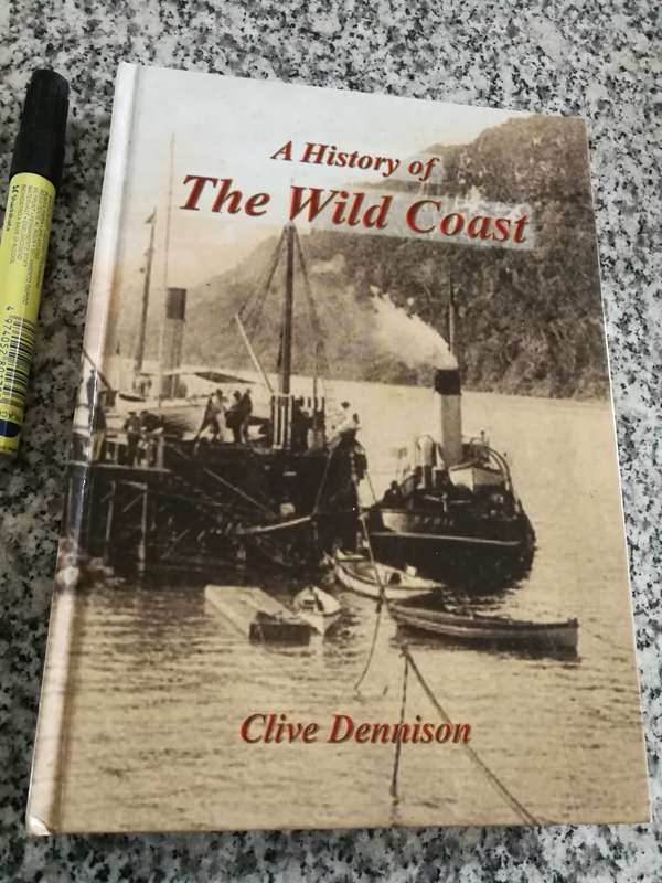 A HISTORY OF THE WILD COAST CLIVE DENNISON  SIGNED ( formally  Transkei ) ( includes shipwrecks )
