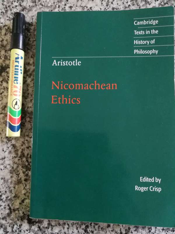 NICOMACHEAN ETHICS ARISTOTLE Edited by ROGER CRISP Cambridge Texts in the History of Philosophy