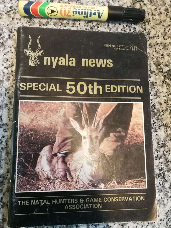 NYALA NEWS SPECIAL 50th Edition 4th Quarter 1981 Natal Hunters & Game Conservation Association