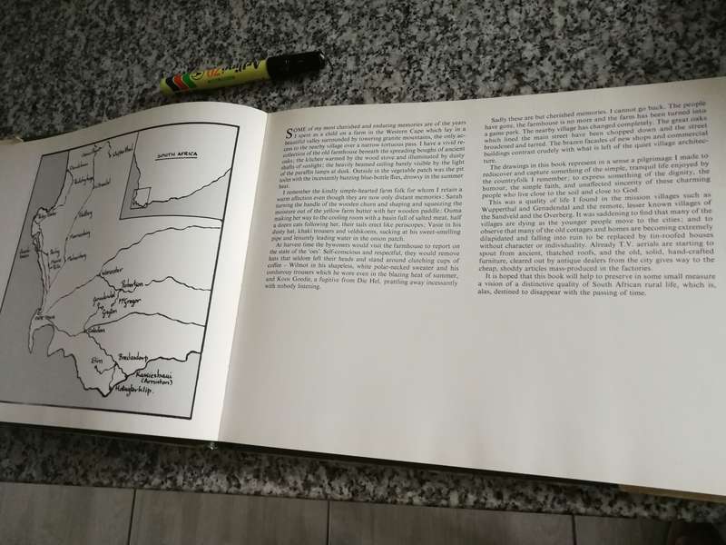 VANISHING VILLAGES TONY GROGAN Drawings of Buildings and People  in Small Towns  Around the  CAPE