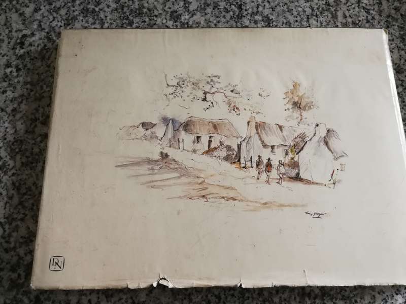 VANISHING VILLAGES TONY GROGAN Drawings of Buildings and People  in Small Towns  Around the  CAPE