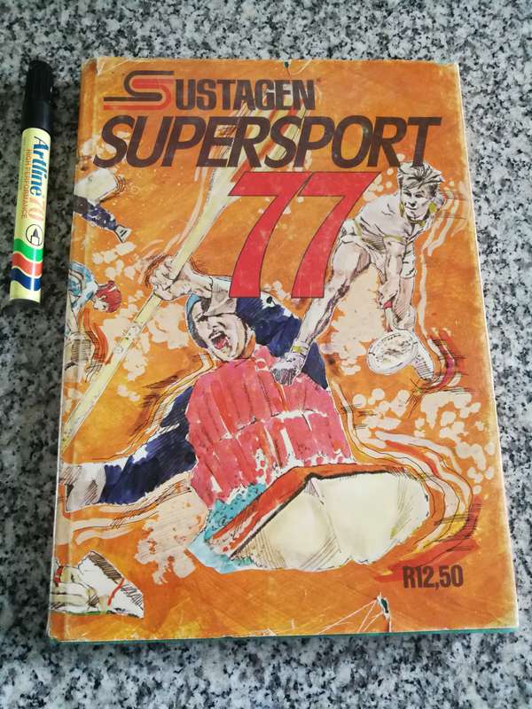 SOUTH AFRICA ALL SPORTS ANNUAL May 1976 to 1977 OVER 50 Sports SUSTAGEN SUPERSPORT77