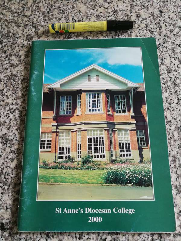 St ANNE'S DIOCESAN COLLEGE 2000 MAGAZINE (Hilton KZN Girls School )