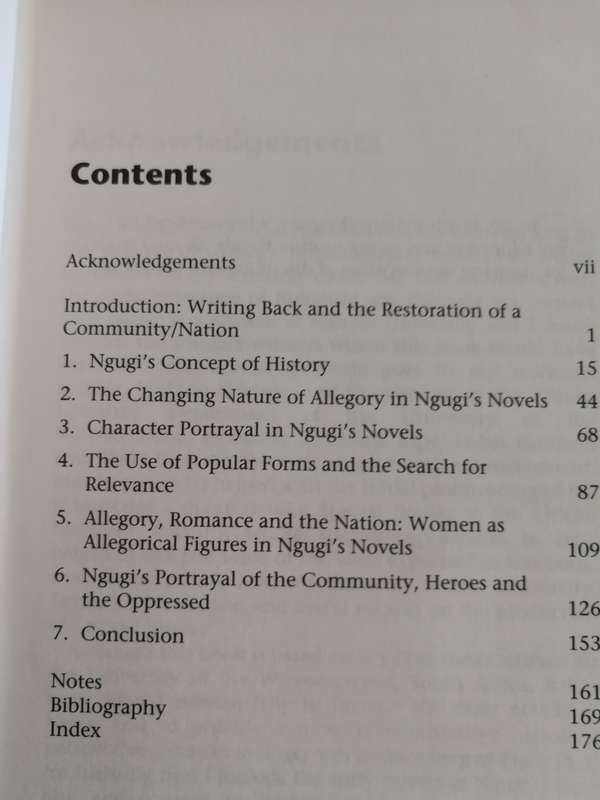 NGUGI'S NOVELS AND AFRICAN HISTORY Narrating the Nation JAMWS OGUDE