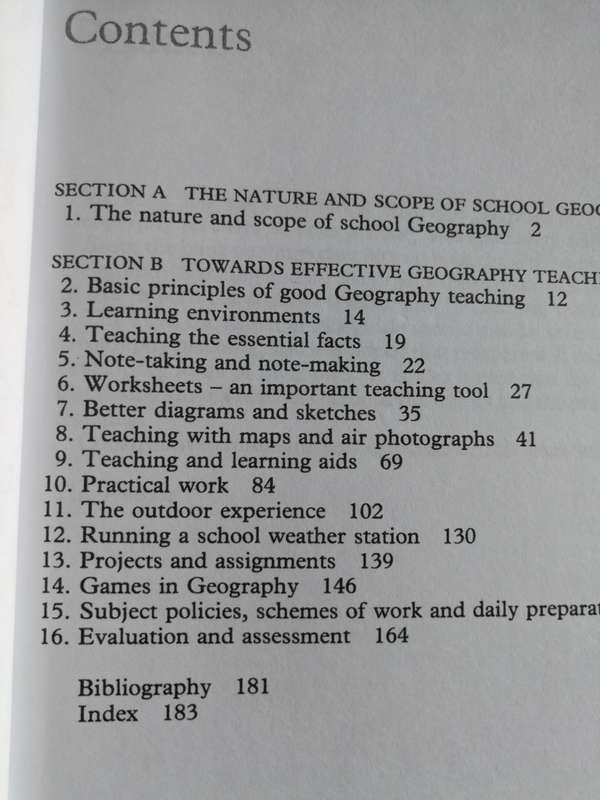 GEOGRAPHY TEACHING IN SOUTHERN AFRICA AN INTRODUCTORY GUIDE LYNN HURRY