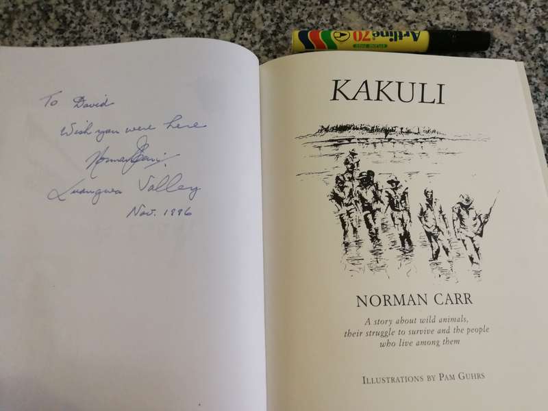 KAKULI NORMAN CARR A Story about Wild Animals Struggle to Survive & People who Live Signed wildlife