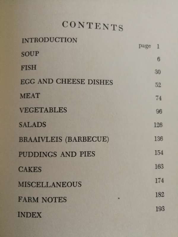TRADITIONAL COOKERY IN SOUTHERN AFRICA JUDY DESMOND Illustrated by Penny Miller Pub. around 1974