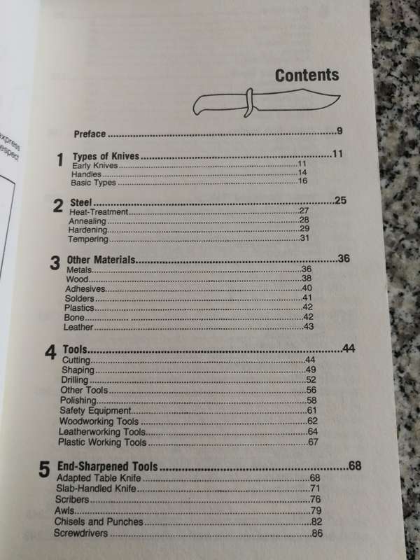 HOW TO MAKE YOUR OWN KNIVES ... etc.  By PERCY W BLANDFORD 1979 A step by Step Guide