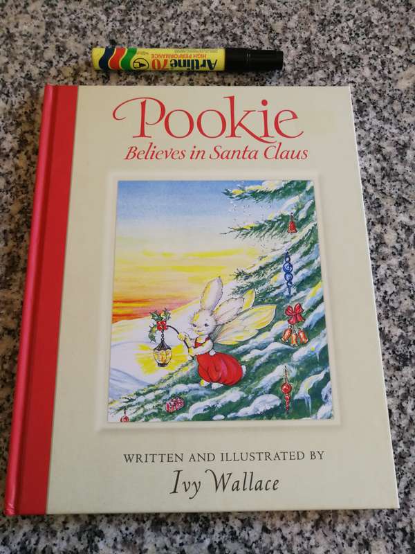 POOKIE Believes in SANTA CLAUS IVY WALLACE Reprint 2000