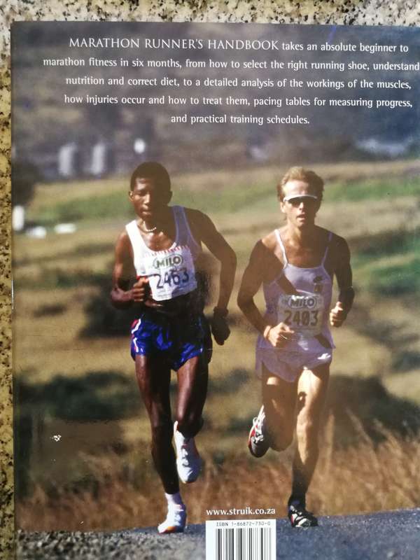 BRUCE FORDYCE with MARIELLE RENSSEN MARATHON RUNNERS (   long distance running  )