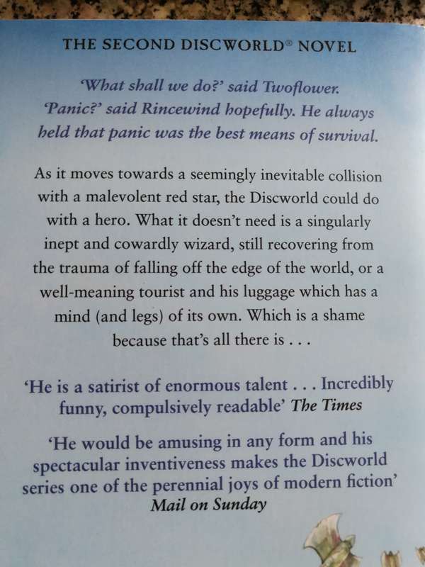 TERRY PRATCHETT THE LIGHT FANTASTIC A Discworld Novel