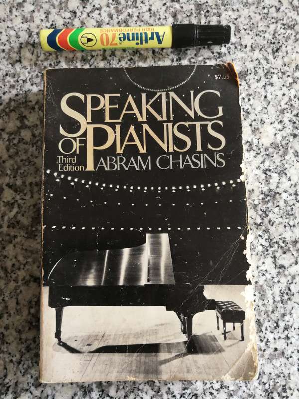 SPEAKING OF PIANISTS ABRAM CHASINS Third Edition 1981  Piano , music ( please note the condition )