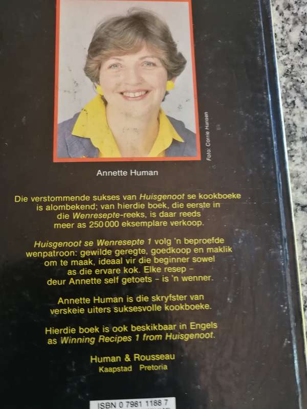 HUISGENOOT WENRESEPTE 1 ANNETTE HUMAN