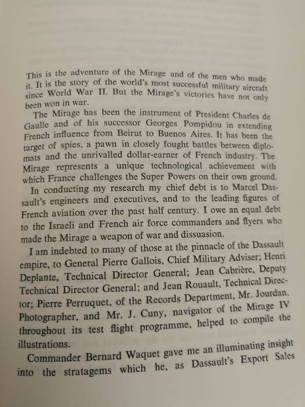MIRAGE WARPLANE FOR THE WORLD JACK GEE (  the history and development  1971 ) fighter jets aviation