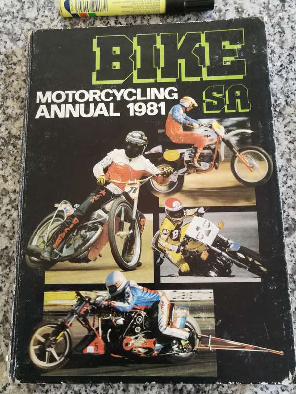 BIKE SA MOTOR CYCLING ANNUAL 1981 (  Motorcycles Motor bikes Motorcross & roadracing etc