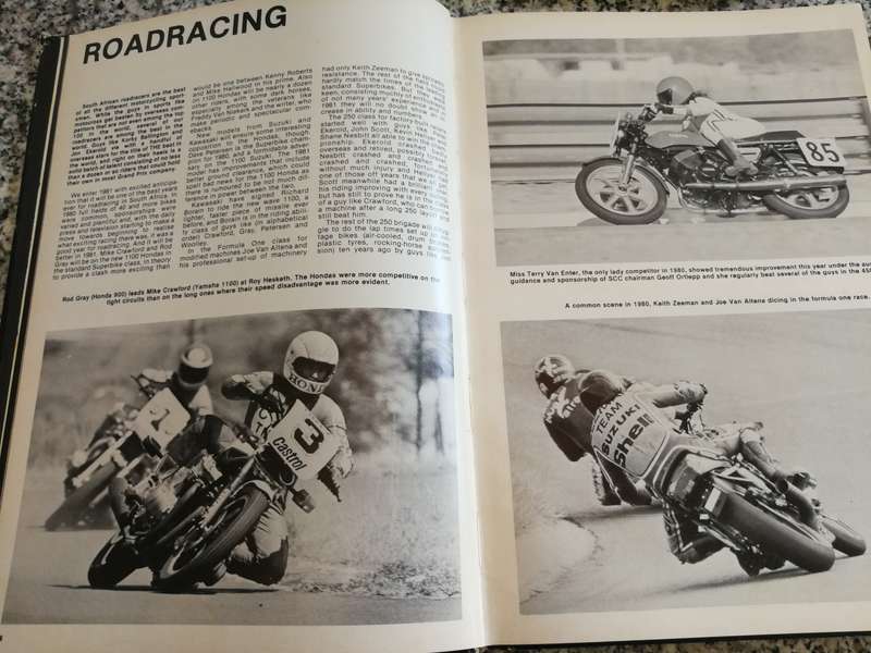 BIKE SA MOTOR CYCLING ANNUAL 1981 (  Motorcycles Motor bikes Motorcross & roadracing etc