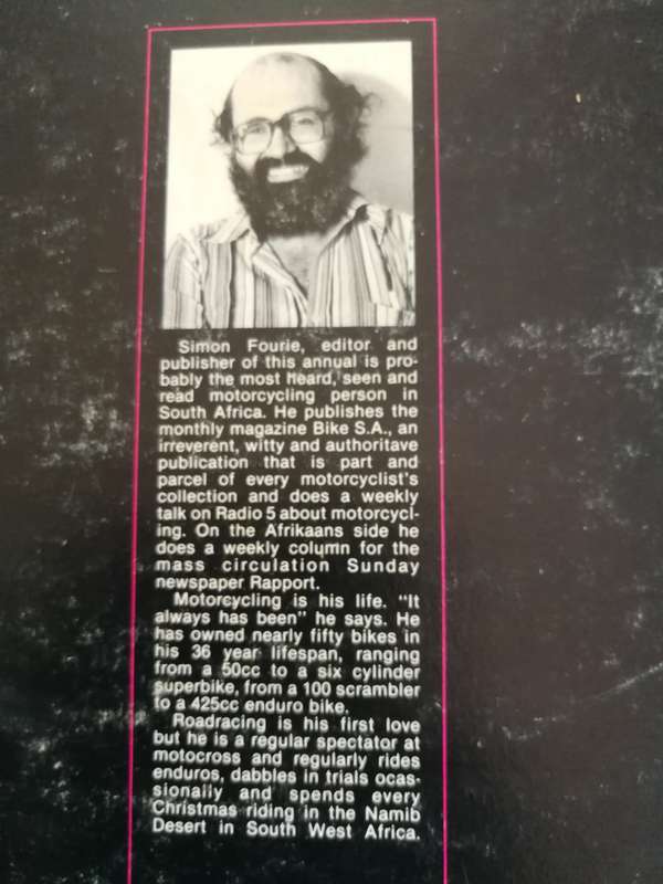 BIKE SA MOTOR CYCLING ANNUAL 1981 (  Motorcycles Motor bikes Motorcross & roadracing etc