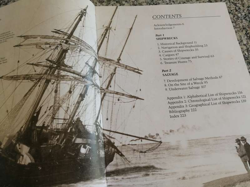 SHIPWRECKS & SALVAGE  in SOUTH AFRICA 1505  to the PRESENT MALCOLM TURNER ( 1988 ) and