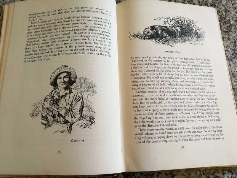 WANKIE The Story of a Great Game Reserve by TED DAVIDSON 1967 Wildlife Rhodesia Zimbabwe