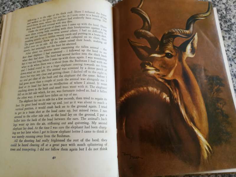 WANKIE The Story of a Great Game Reserve by TED DAVIDSON 1967 Wildlife Rhodesia Zimbabwe