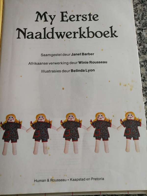 MY EERSTE NAARLDWERKBOEK JANET BARBER