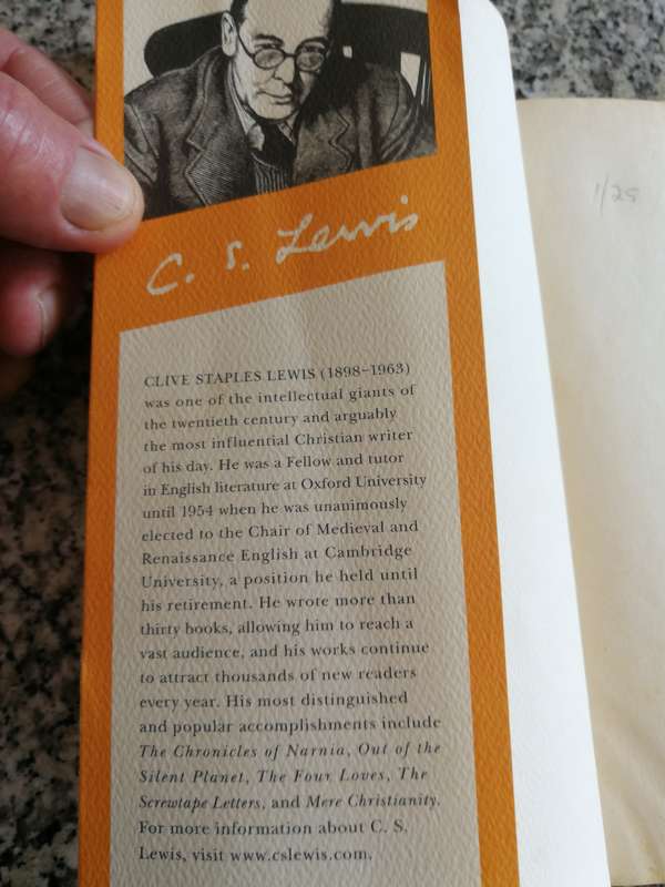 C S LEWIS MERE CHRISTIANITY