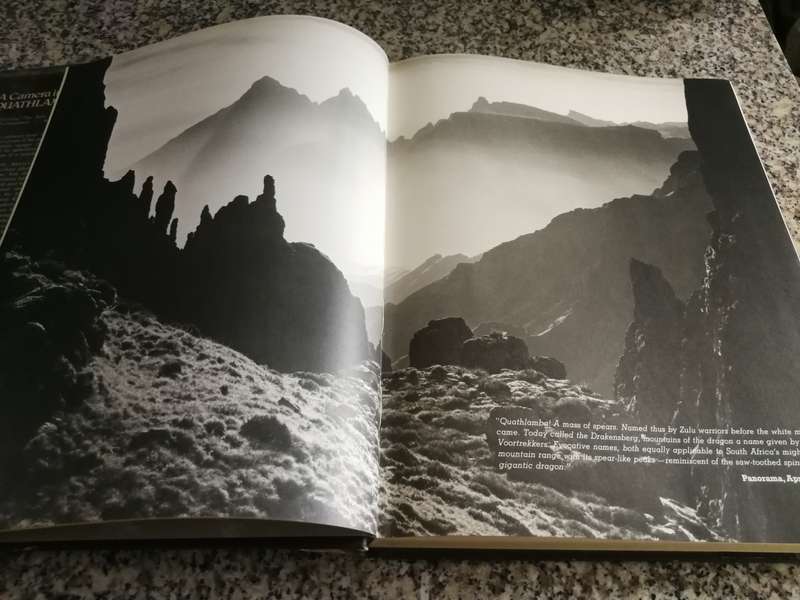 A CAMERA IN QUATHLAMBA Photographing  the Drakensberg  M L PEARSE  ( Mountains )