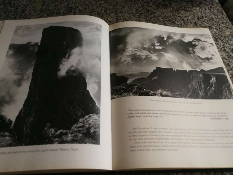 A CAMERA IN QUATHLAMBA Photographing  the Drakensberg  M L PEARSE  ( Mountains )