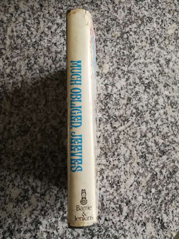 P G WODEHOUSE MUCH OBLIGED JEEVES 1881 - 1971 First published 1971  ( Note the condition covers )